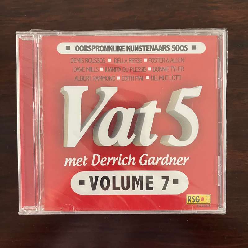 Vat 5 met Derrich Gardner Volume 7 RSG Compilation New and Sealed Bonnie Tyler Billy Joel