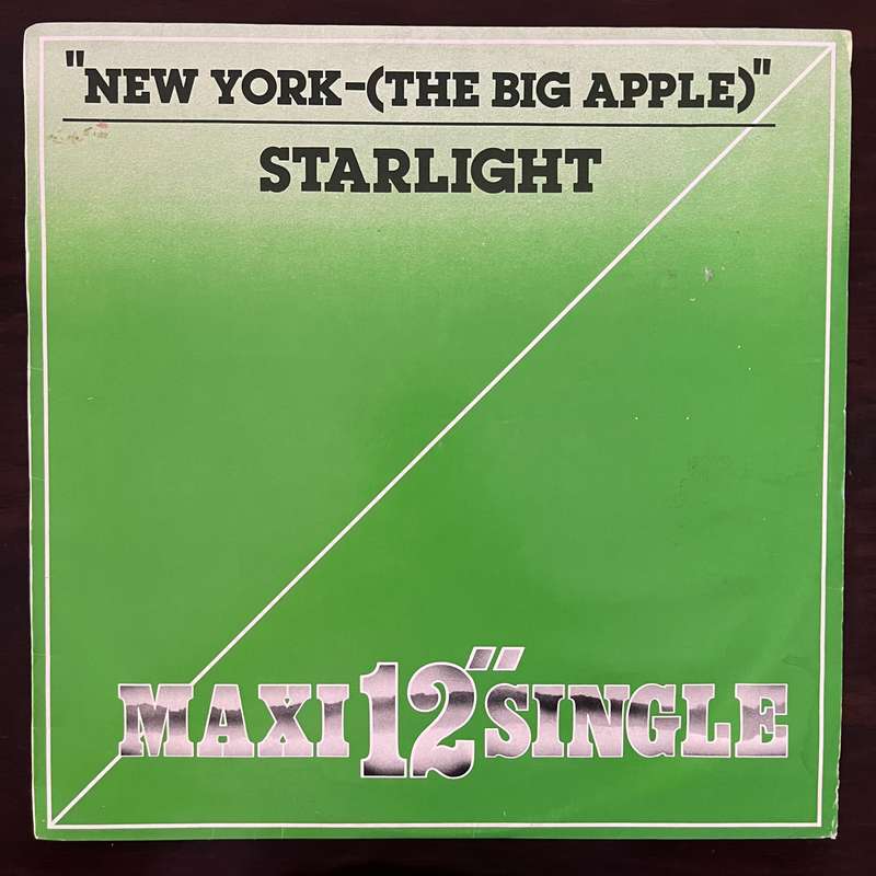 Starlight - New York (The Big Apple) Vinyl Rare 12 Inch Maxi South African Soul Disco