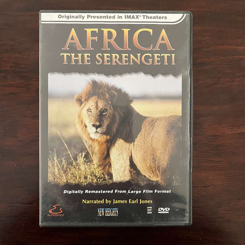 Africa - The Serengeti DVD IMAX South African Press