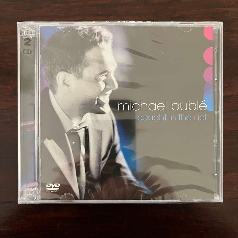 Michael Buble - Caught In The Act CD DVD South African Press New and Sealed