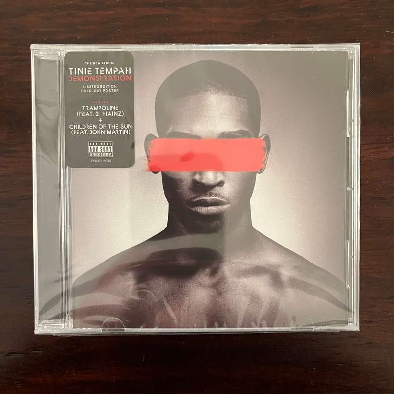 Tinie Tempah - Demonstration CD Hip Hop Limited Edition Poster South African Press New and Sealed