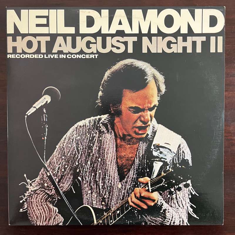 Neil Diamond - Hot August Night II Vinyl 2LP South African Press