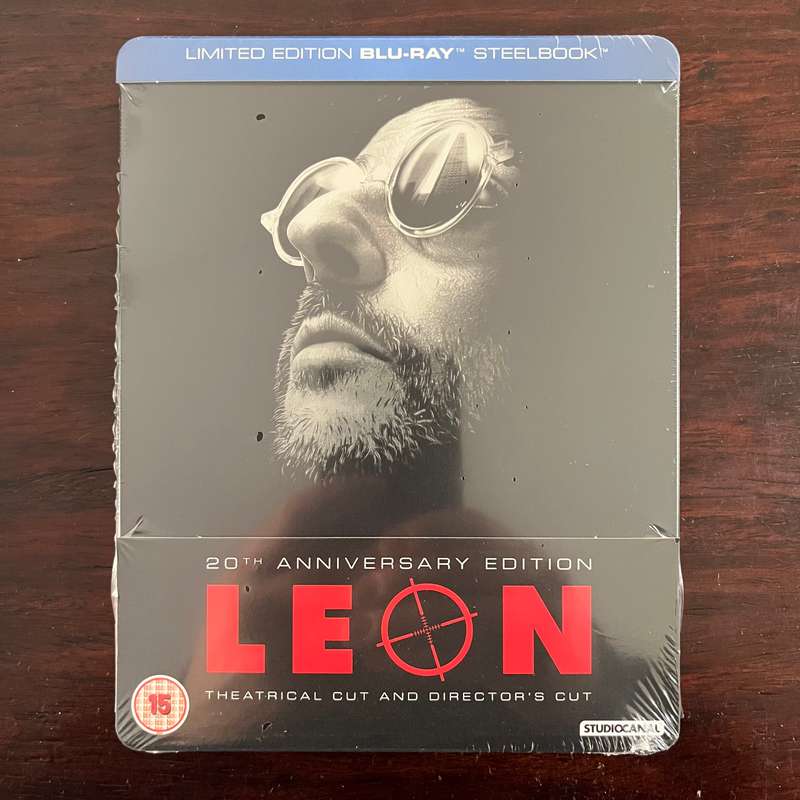 Leon The Professional Rare OOP Blu Ray Steelbook New and Sealed UK Press