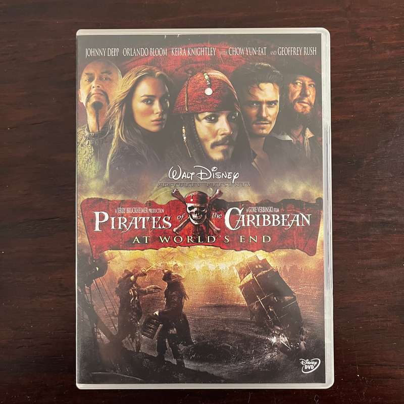 Pirates Of The Caribbean At Worlds End DVD South African Press