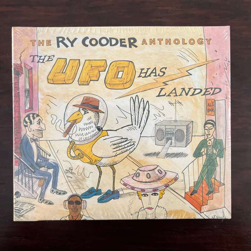 Ry Cooder - The UFO Has Landed - The Ry Cooder Anthology 2CD EU Press New and Sealed