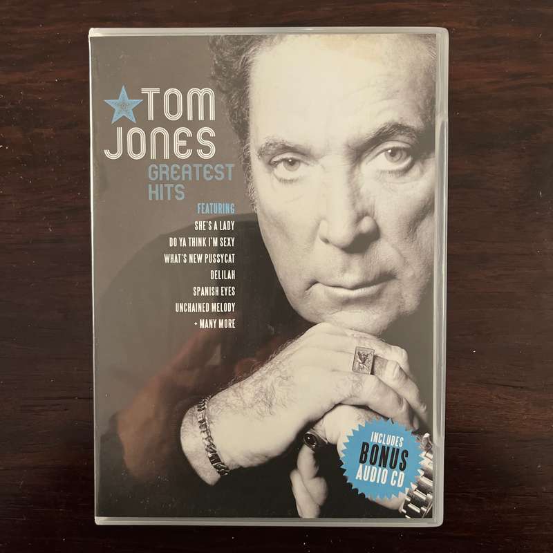 Tom Jones - Greatest Hits CD DVD South African Press