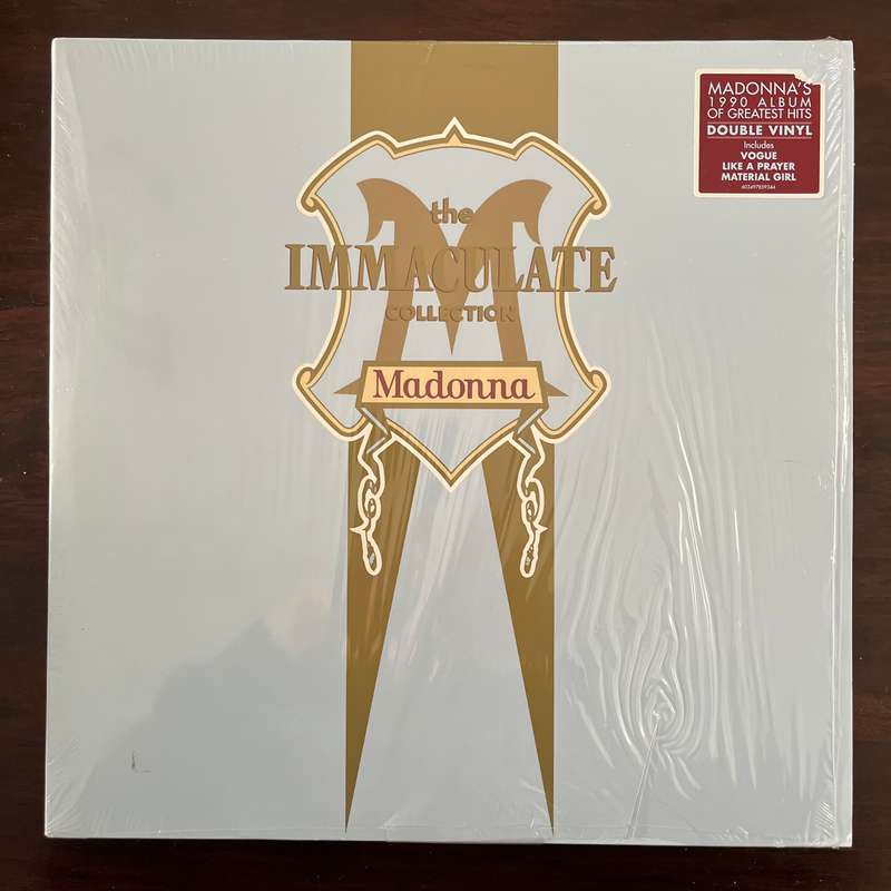 Madonna - The Immaculate Collection Vinyl 2LP 2018 Press Import