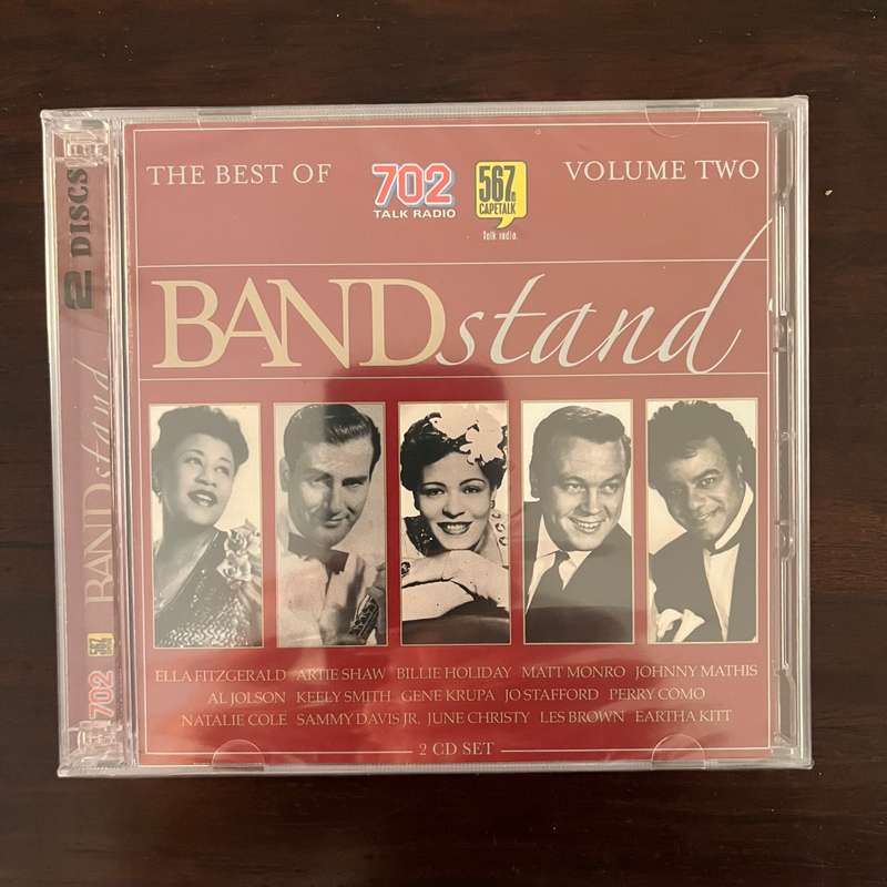 702 Best Of Bandstand Volume Two 2CD Billie Holiday Ella Fitzgerald New and Sealed
