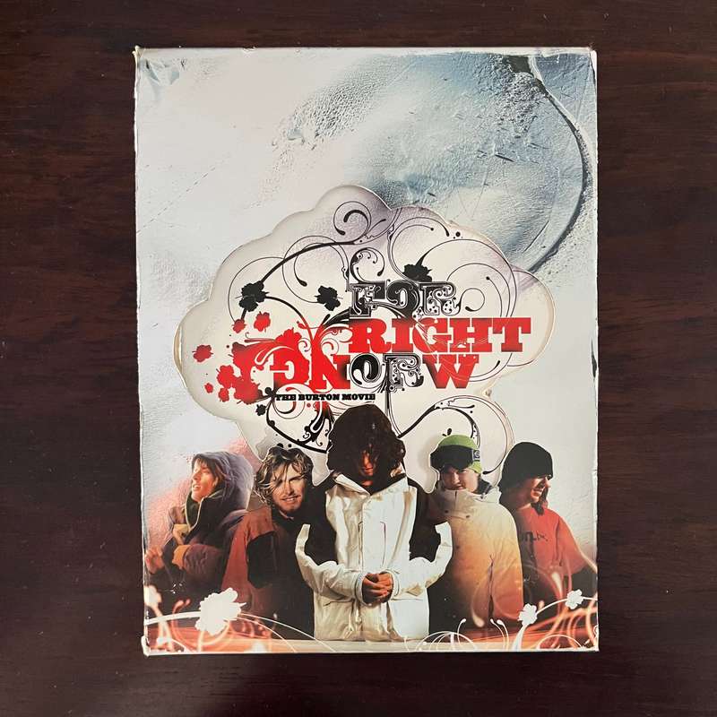 For Right Or Wrong - The Burton Movie 2DVD Set Snowboarding Documentary Import