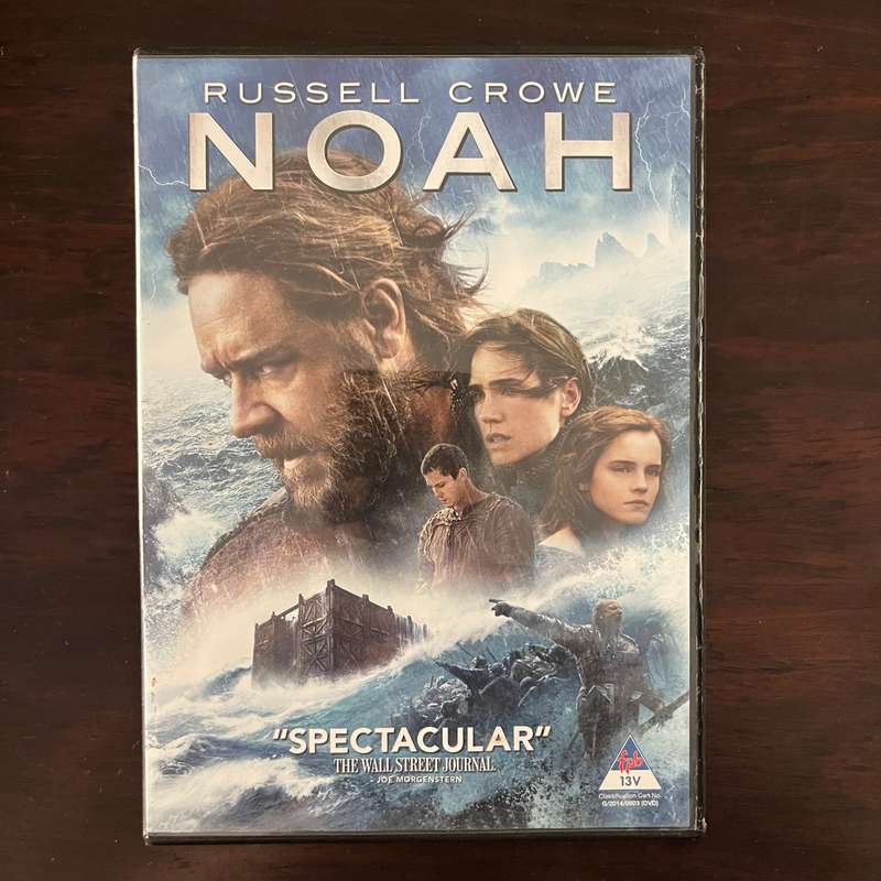 Noah DVD Russell Crowe Darren Aronofsky South African Press