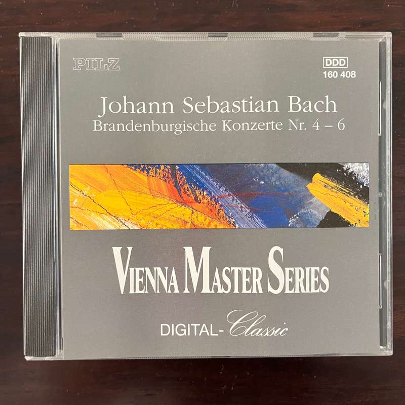 Johann Sebastian Bach - Brandenburgische Konzerte Nr. 4-6 CD Import