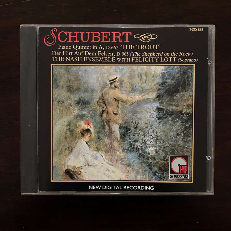 Schubert - Piano Quintet in A, D 667 The Trout CD Import