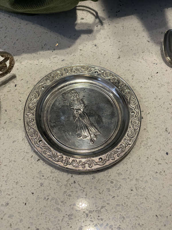 Vintage Silver Italian Tea Set (178g) *Crown & 800 Hallmarks* Valued at R3000 each