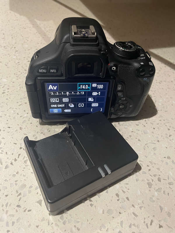 Canon EOS 600D DSLR Camera with EF-S 55-250 IS Lens