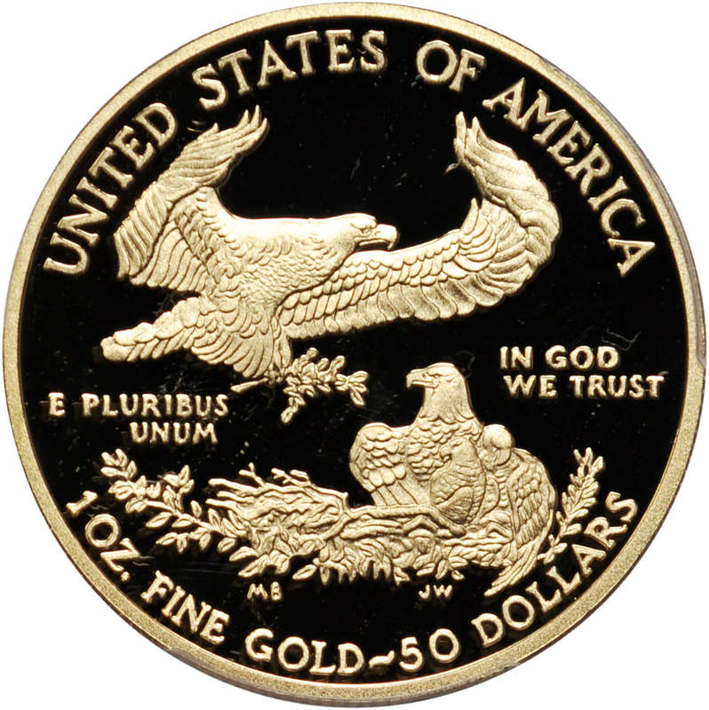 1Oz 2011 USA Eagle $50