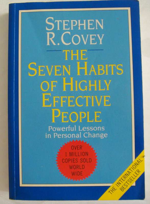 The Seven Habits of Highly effetive People.  Stephen R. Covey.