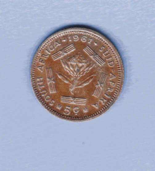 1961 SA Republic Silver 5 cent