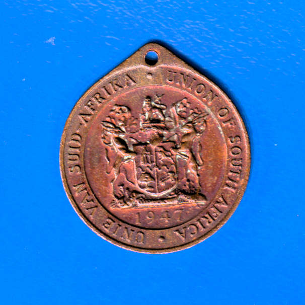 Medallions-Commemorative-1947-Royal Visit-Union of South Africa