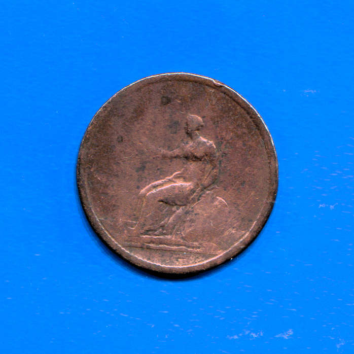 Great Britain Penny Georges III Copper 1806