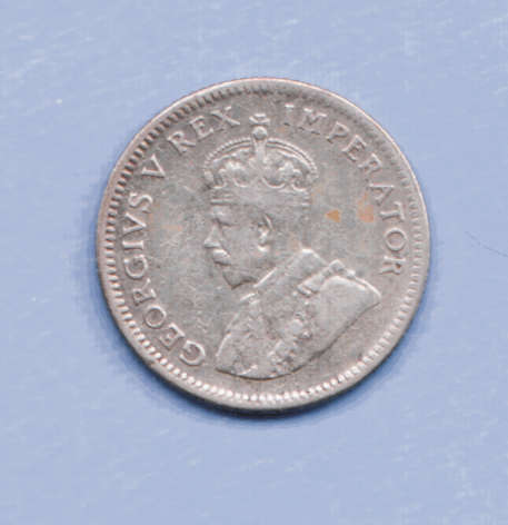 1936 South Africa Union Silver Six Pence. As per scan.