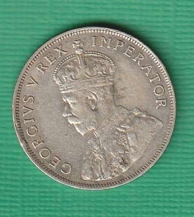 1932 South Africa Silver Two Shilling. As per scan.
