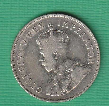 1932 South Africa Silver Two and a Half Shilling. As per scan.