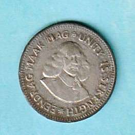 1961 South Africa Silver Two and a Half Cent. As per scan.