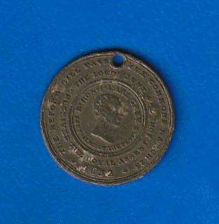 Interesting Medal Corruption destroyed Purity restored Reform Bill passed Earl Grey Medal.