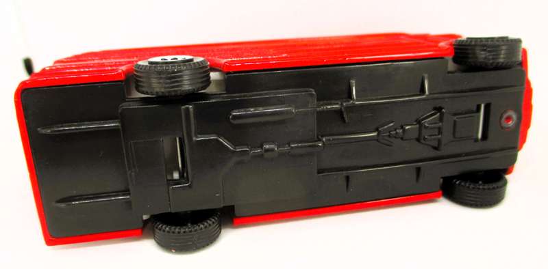 London Double Decker Bus no.11 Diecast Red - We Go Everywhere 1:70 Scale.