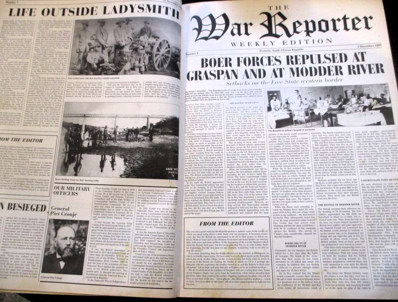The War Reporter: The Anglo-Boer War Through the Eyes of the Burghers Book by J. E. H. Grobler