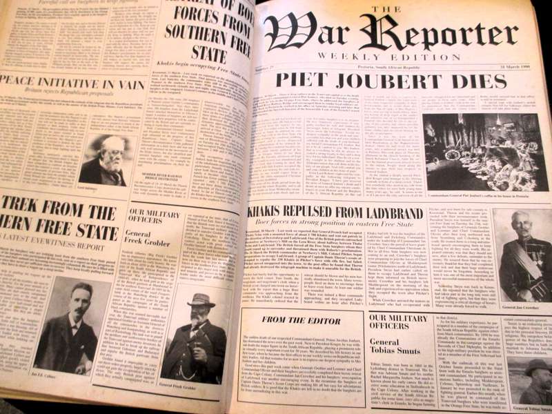 The War Reporter: The Anglo-Boer War Through the Eyes of the Burghers Book by J. E. H. Grobler