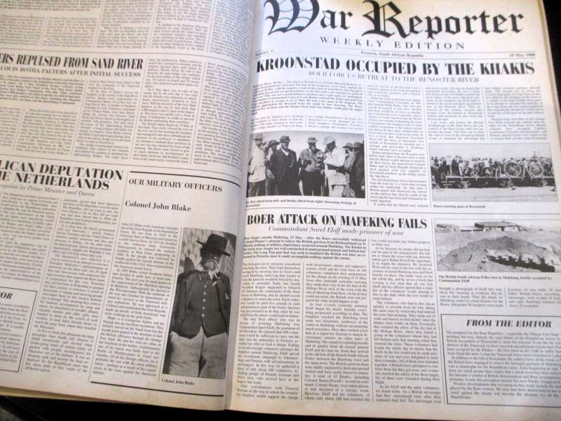 The War Reporter: The Anglo-Boer War Through the Eyes of the Burghers Book by J. E. H. Grobler