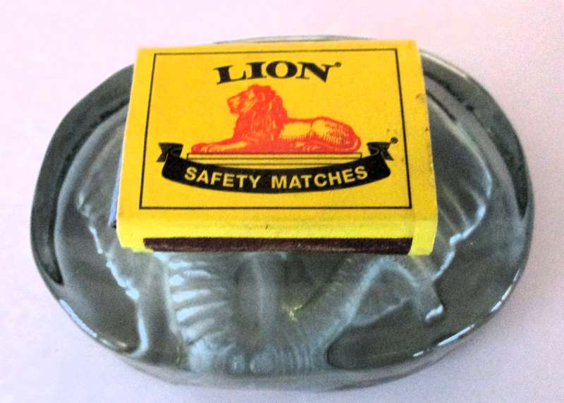 Set of Big Five Heavy Glass Paper weights, in box. Total weight 1770g.