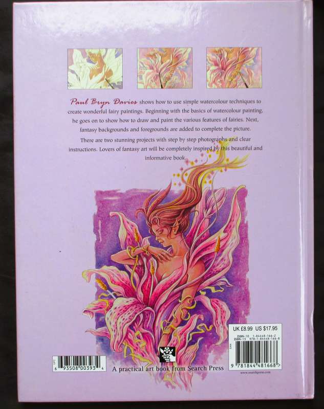 Painting Fairies in Watercolour Book by Paul B. Davies