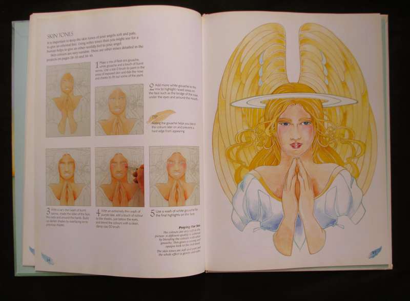 Painting Angels in Watercolour Book by E. Hamer