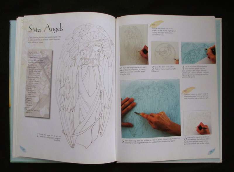 Painting Angels in Watercolour Book by E. Hamer
