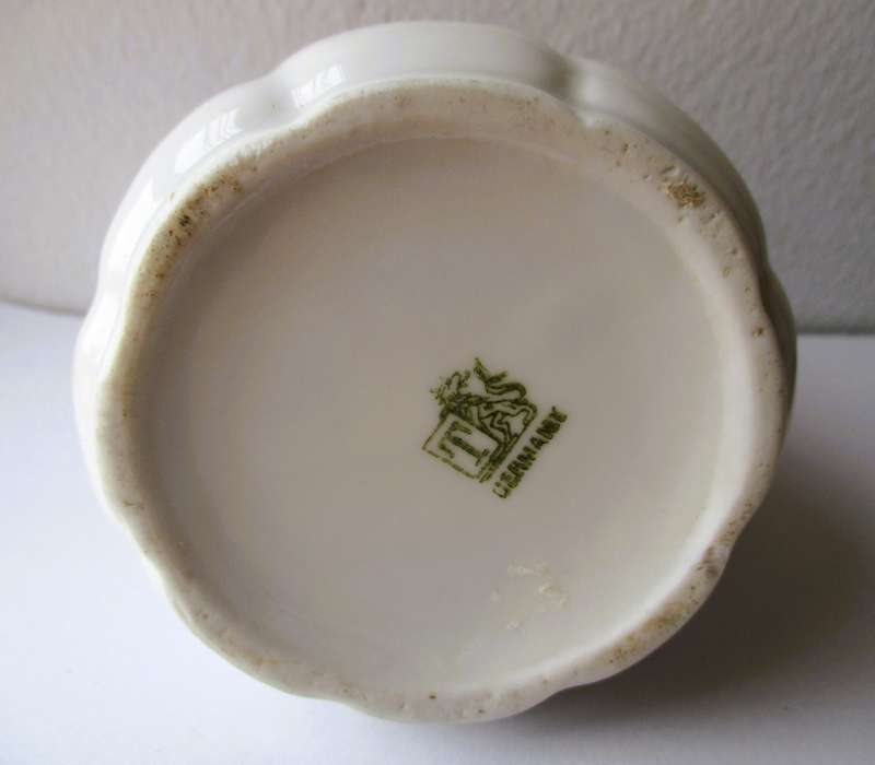 Lovely Vintage fine Porcelain handpainted, Large Pitcher. Small hairline crack, not visible outside
