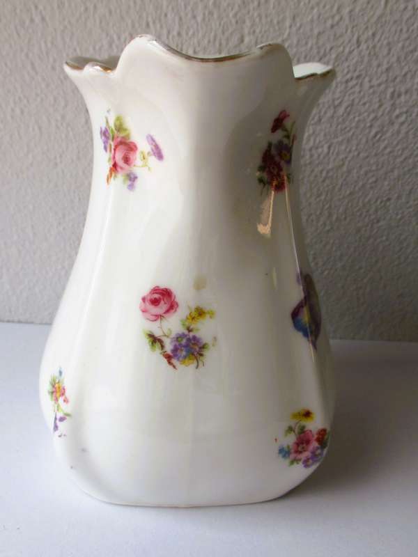 Two Vintage fine Porcelain, Rare Silesia Germany Pitcher and Bowl. 120mm high, 180mm diameter.