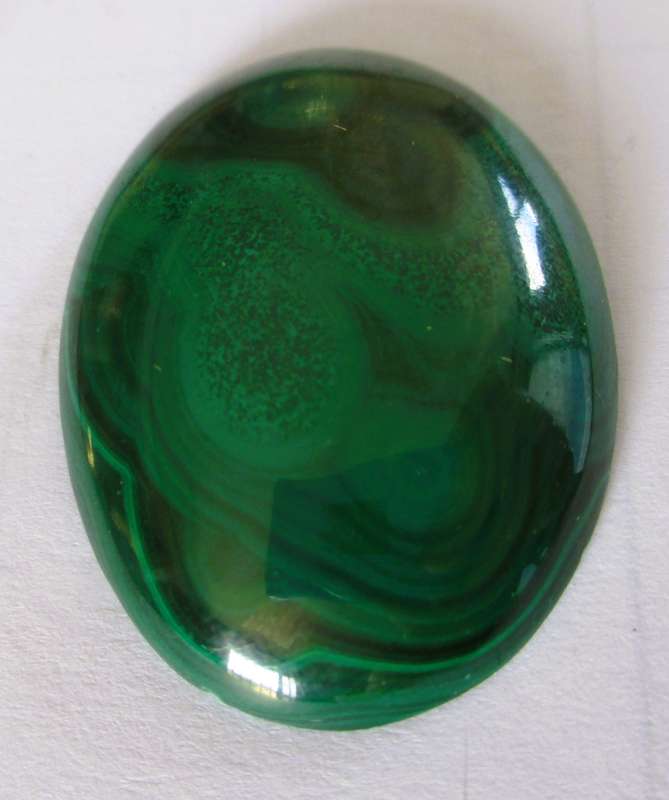 Loose Malachite Cabochon Natural Malachite Oval Shape .40mm.