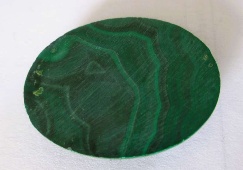 Loose Malachite Cabochon Natural Malachite Oval Shape .40mm.