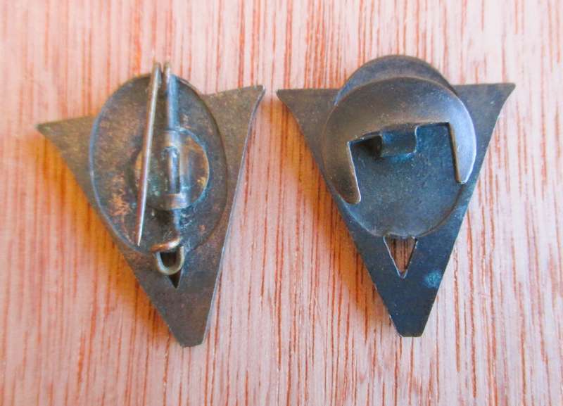 Jan Smuts WW2 Victory badge and Button hole pin.