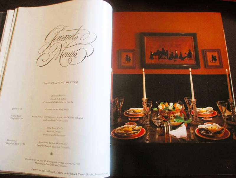 Vintage Gourmet Magazine,  Aug 1984, Nov 1980  As per photo.