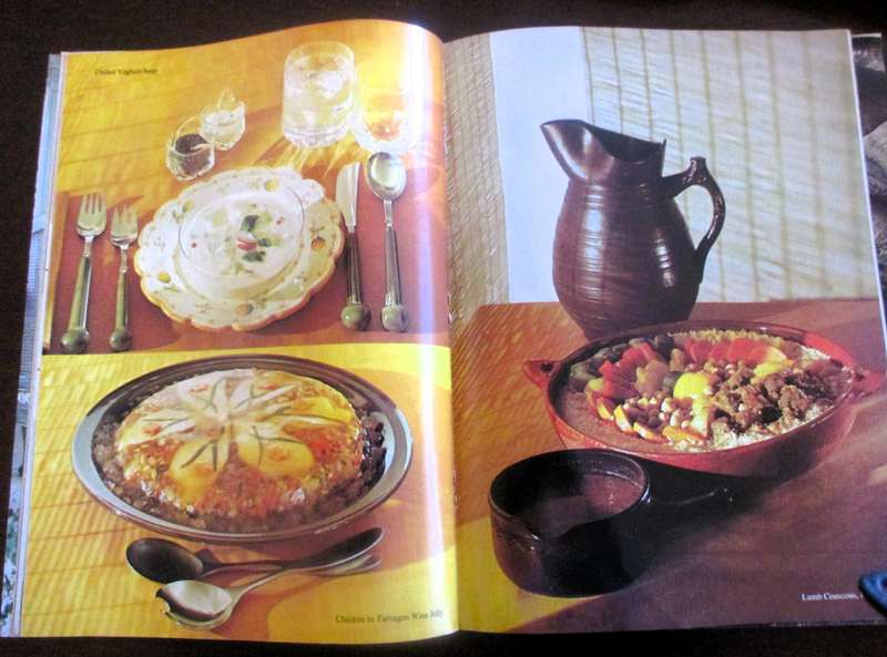 Vintage Gourmet Magazine, Nov 1972 and Aug 1973  As per photo.