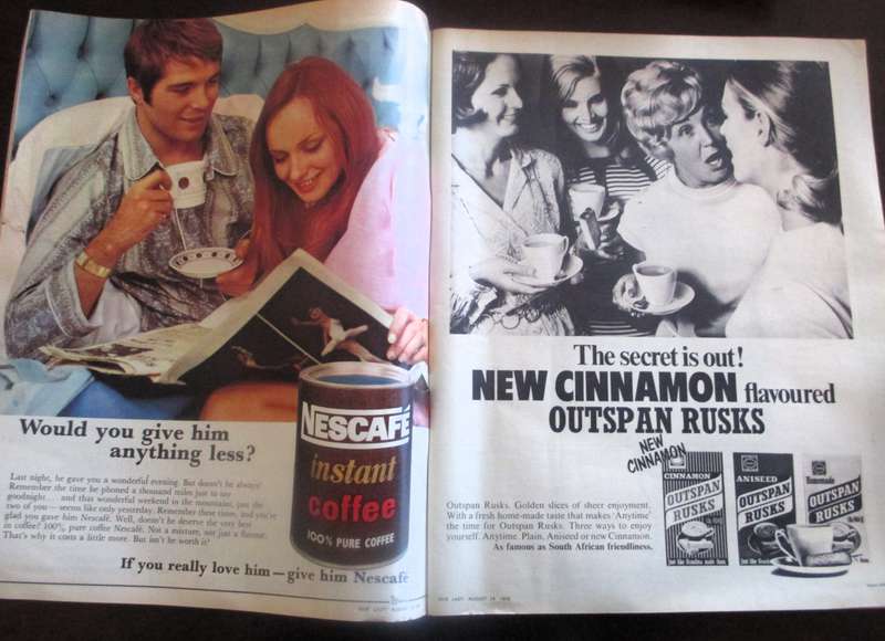 Vintage August 1970 Fair Lady Magazine. 167p As per photo.