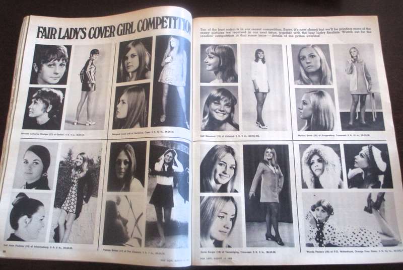 Vintage August 1970 Fair Lady Magazine. 167p As per photo.