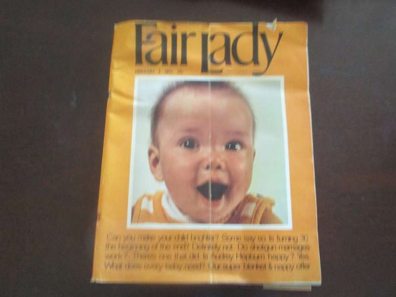 Vintage February 1971 Fair Lady Magazine. 167p As per photo.