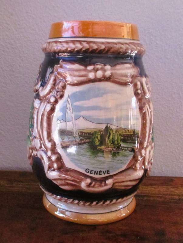 Vintage Ceramic German Tankard