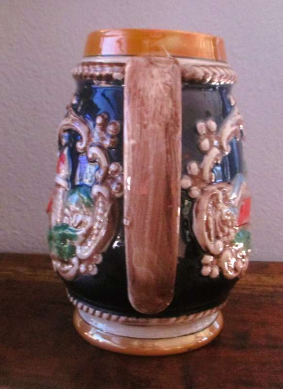 Vintage Ceramic German Tankard