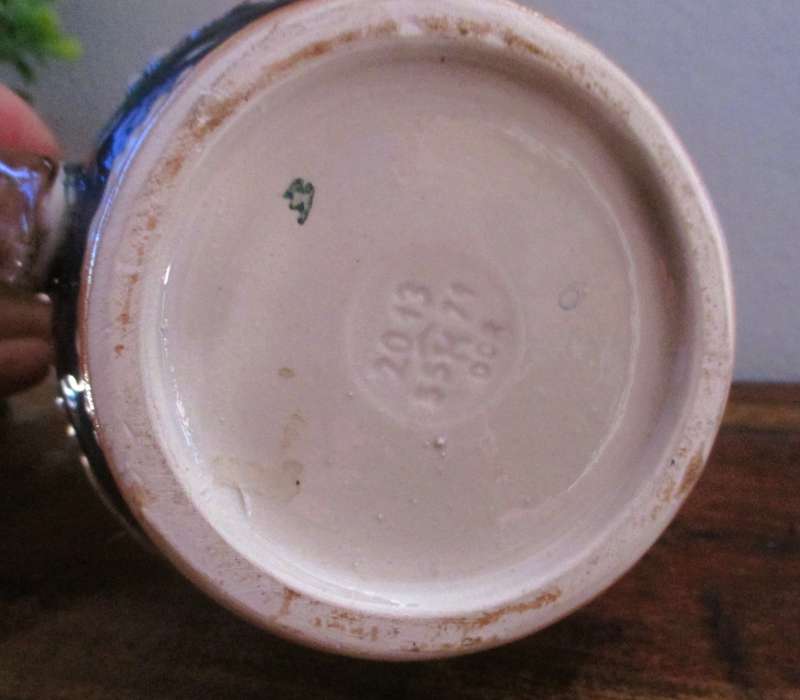 Vintage Ceramic German Tankard