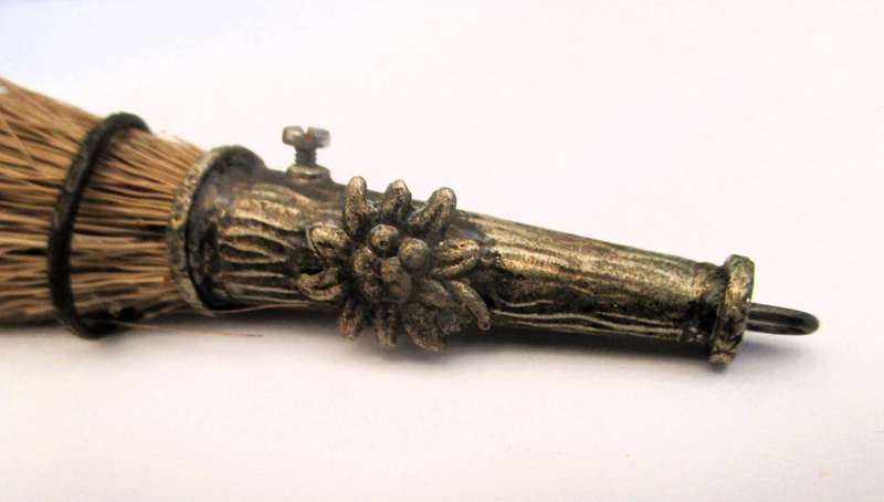 Vintage Gamsbart Hat Pin Horse Hair, Oktoberfest Hat German Bavarian Folk  140mm